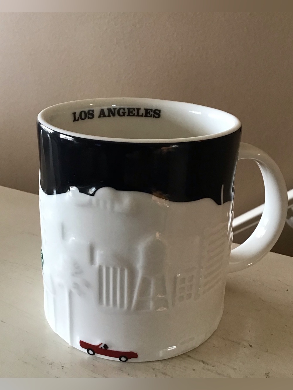 Starbucks 3D Collectible Los Angeles Skyline Large 16 Oz Mug